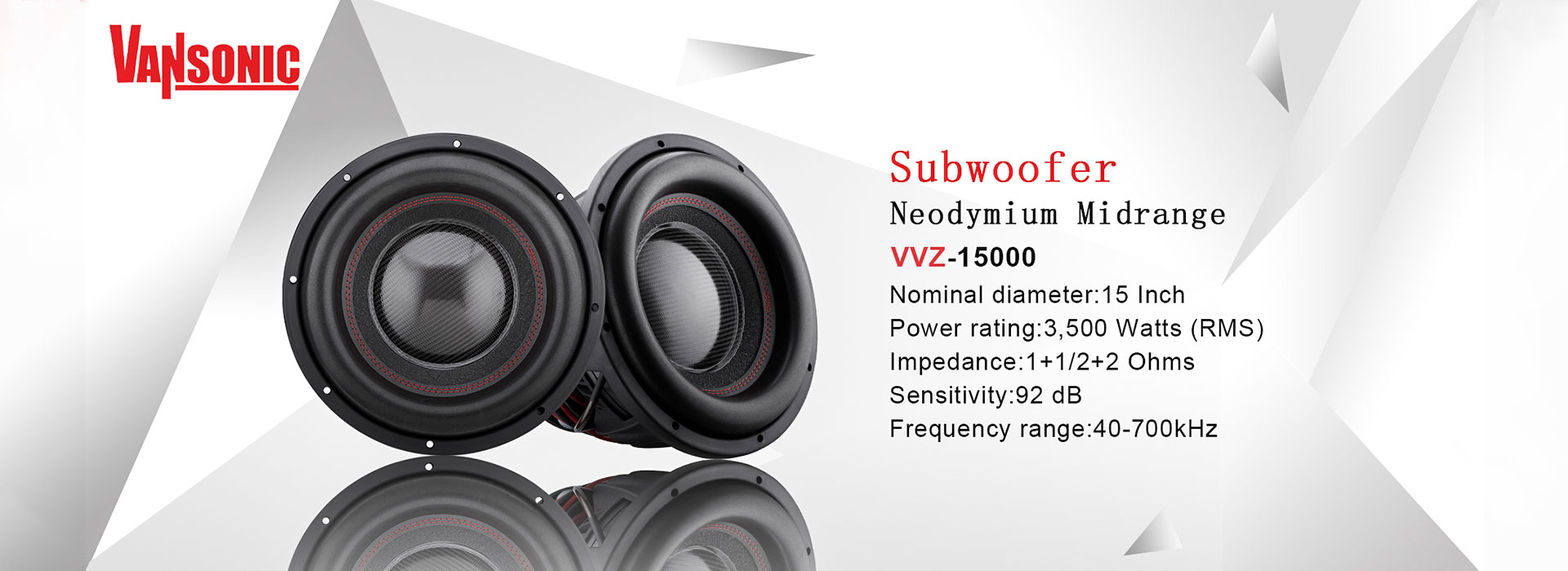 Bilstereo subwoofer højttalerfabrik